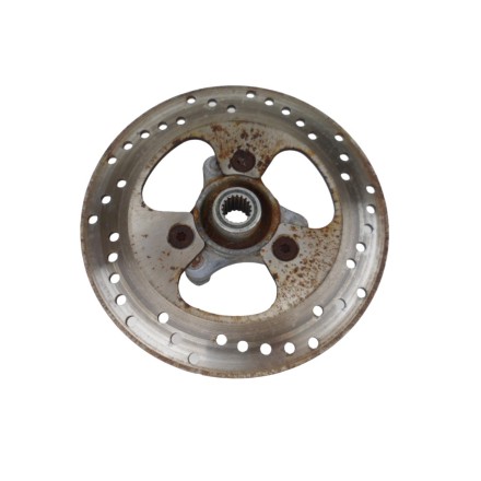 DISCO FRENO RUOTA POSTERIORE CON SUPPORTO PEUGEOT SATELIS 250 (2006-2013)