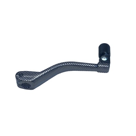 PEDALE CAMBIO LEVA MARCE MOTORE LATO SINISTRO CARBONIO PER SUZUKI RMX SMX CROSS