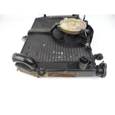 RADIATORE ACQUA COMPLETO DI ELETTROVENTOLA RAFFREDDAMENTO LIQUIDO YAMAHA R6 2001