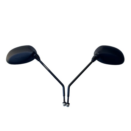 COPPIA 2 SPECCHI SPECCHIETTI RETROVISORI PER PIAGGIO APE 50 RST 220 TM ('84-'05)