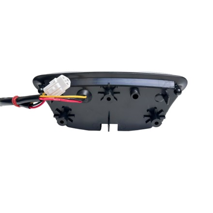 FARO FANALE LUCE STOP POSTERIORE LED TRASPARENTE PER SUZUKI GSX-R 1000 2009-2012