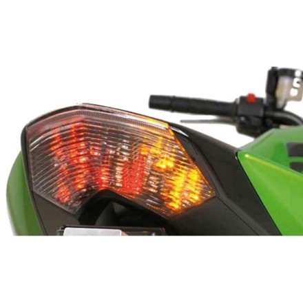 FARO FANALE POSTERIORE LED FRECCE INTEGRATE PER KAWASAKI Z750 Z1000 ZX-6R ZX-10R