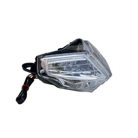GRUPPO FARO FANALE LUCE LED TRASPARENTE POSTERIORE PER DUCATI 848 1098 R 1198 S