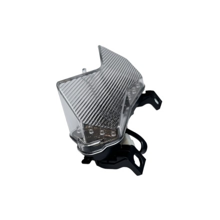 FARO FANALE LUCE POSTERIORE LED TRASPARENTE PER KAWASAKI Z-750 Z1000 ZX6R 03-06