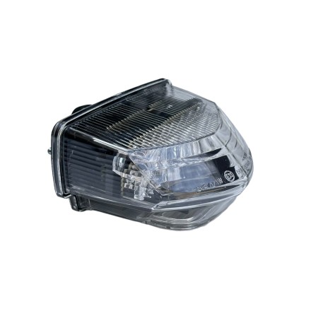 FARO FANALE LUCE STOP POSTERIORE LED TRASPARENTE PER HONDA CBR 600 RR 2007-2012