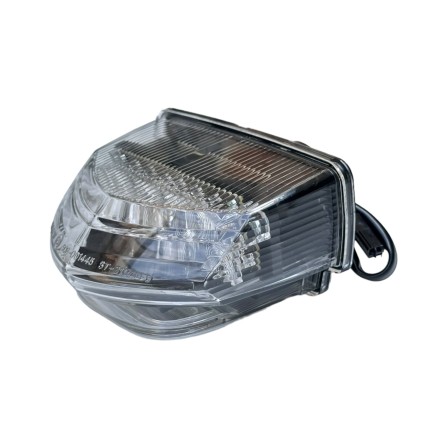 FARO FANALE LUCE STOP POSTERIORE LED TRASPARENTE PER HONDA CBR 600 RR 2007-2012