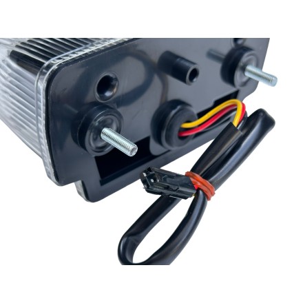 FARO FANALE LUCE STOP POSTERIORE LED TRASPARENTE PER HONDA CBR 600 RR 2007-2012