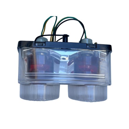 FARO FANALE LUCE STOP POSTERIORE TRASPARENTE PER YAMAHA YZF-R1 (1998-1999) RN01