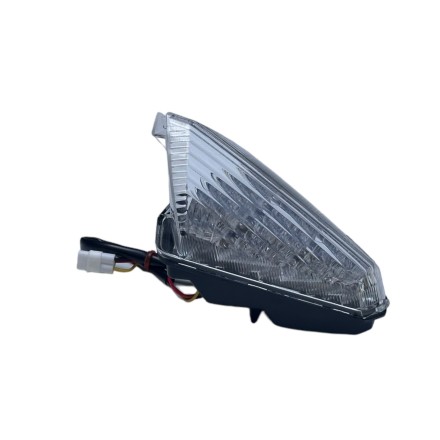 FARO FANALE LUCE STOP POSTERIORE A LED TRASPARENTE PER YAMAHA YZF-R1 (2007-2008)