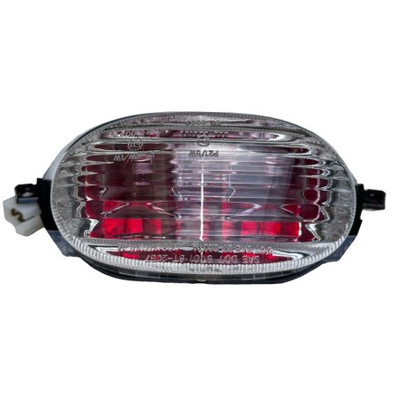 FARO FANALE LUCE STOP POSTERIORE TRASPARENTE PER SUZUKI GSX-R 600 1997-2000