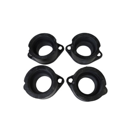 SET x4 COLLETTORI ASPIRAZIONE MANICOTTI PER KAWASAKI KZ 1100 (1982-1983) Tutti E PER KAWASAKI ZX/ZN GPZ 1100 (1983-1985)