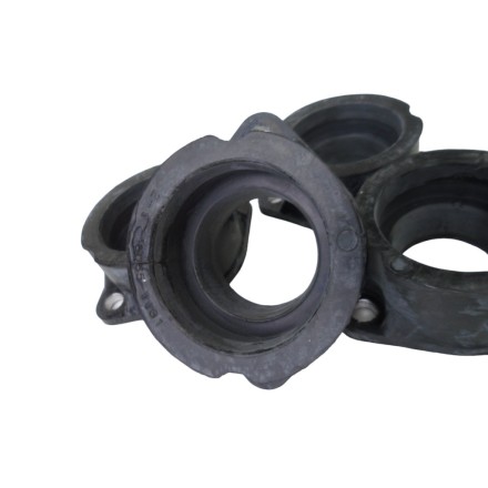 SET x4 COLLETTORI ASPIRAZIONE MANICOTTI PER KAWASAKI KZ 1100 (1982-1983) Tutti E PER KAWASAKI ZX/ZN GPZ 1100 (1983-1985)