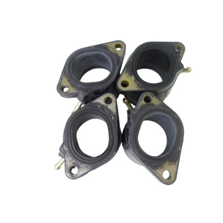 SET 4 COLLETTORI ASPIRAZIONE MANICOTTI MOTORE PER YAMAHA XJ 650/750 Maxim 1981-1983