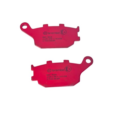 PASTIGLIE FRENO SINTERIZZATE POSTERIORI SP BREMBO PER HONDA PER KAWASAKI E PER YAMAHA (VEDERE DESCRIZIONE PER APPLICAZIONI)