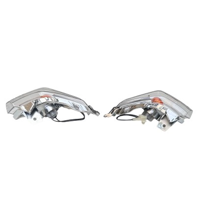 COPPIA 2 FRECCE INDICATORI DIREZIONALI ANTERIORI PER SUZUKI GSR 600 (2006-2011)