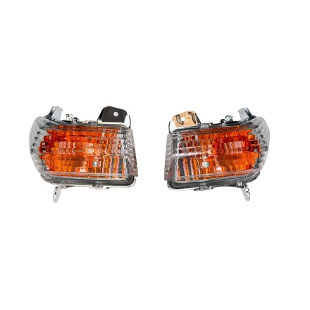COPPIA 2 FRECCE INDICATORI DIREZIONALI ANTERIORI PER SUZUKI GSR 600 (2006-2011)