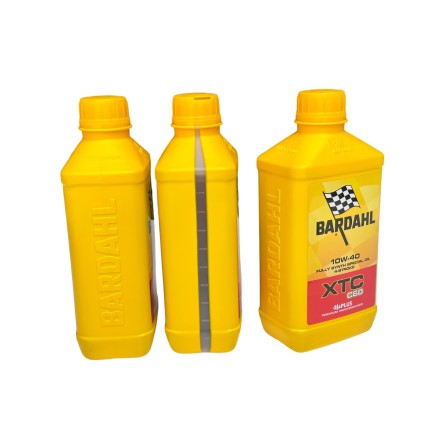 KIT TAGLIANDO 3LT OLIO BARDAHL XTC 10W40 + FILTRO PER HONDA PER YAMAHA (VEDERE DESCRIZIONE PER APPLICAZIONI)