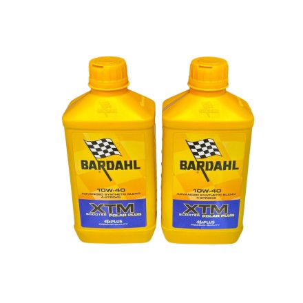 KIT TAGLIANDO 2LT BARDAHL XTM 10W40 Scooter + FILTRO OLIO PER KYMCO (VEDERE DESCRIZIONE PER APPLICAZIONI)