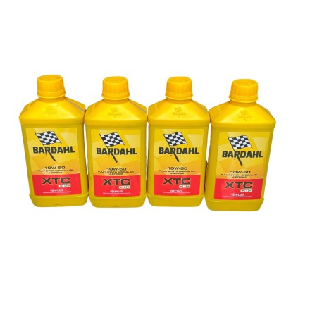 KIT TAGLIANDO 4LT OLIO BARDAHL XTC 10W50 + FILTRO PER AGUSTA (VEDERE DESCRIZIONE PER APPLICAZIONI)