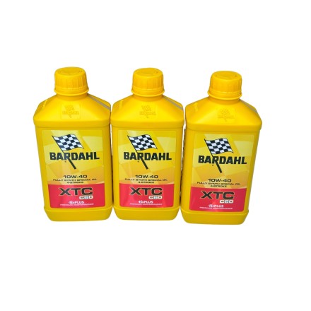 KIT TAGLIANDO 4LT OLIO BARDAHL XTC 10W40 + FILTRO PER SUZUKI (VEDERE DESCRIZIONE PER APPLICAZIONI)