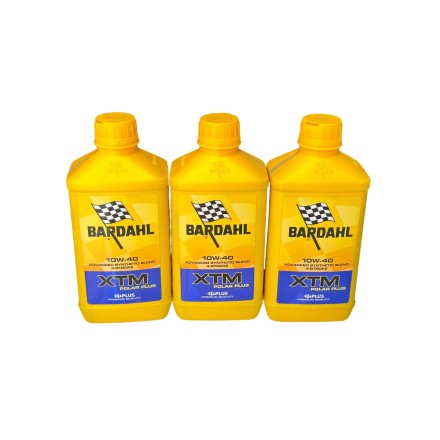 KIT TAGLIANDO 3 Litri OLIO BARDAHL XTM 10W40 + FILTRO APRILIA BENELLI DERBI YAMAHA 