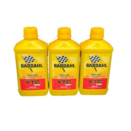 KIT TAGLIANDO 3LT OLIO BARDAHL XTC 10W50 + FILTRO PER KTM POLARIS BETAMOTOR HUSABERG HUSQVARNA