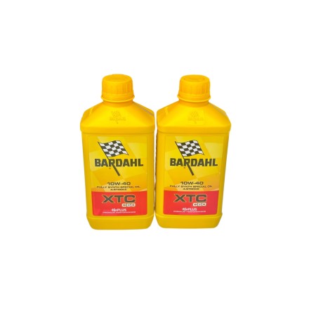 KIT TAGLIANDO 2LT OLIO BARDAHL XTC 10W40 + FILTRO HM HONDA PER HUSQVARNA PER POLARIS 
