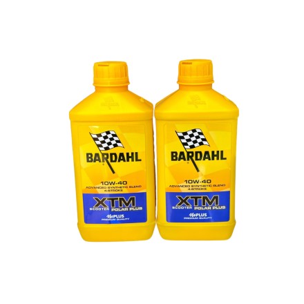 KIT TAGLIANDO 2 LT OLIO BARDAHL XTM 10W40 + FILTRO PER APRILIA (VEDERE DESCRIZIONE PER APPLICAZIONI)