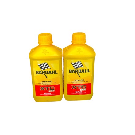 KIT TAGLIANDO 2LT OLIO BARDAHL XTC 10W50 + FILTRO PER BMW PER SHERCO PER HUSQVARNA (VEDERE DESCRIZIONE PER APPLICAZIONI)