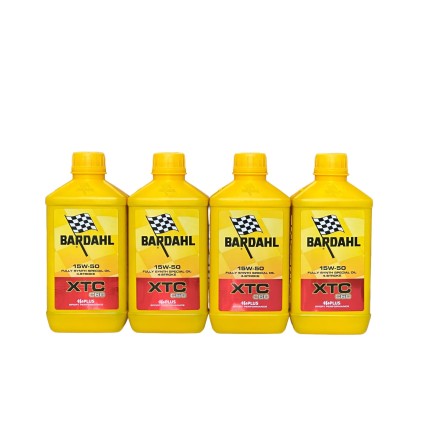 KIT TAGLIANDO 4LT OLIO BARDAHL XTC 15W50 + FILTRO PER MV AUGUSTA (VEDERE DESCRIZIONE PER APPLICAZIONI)