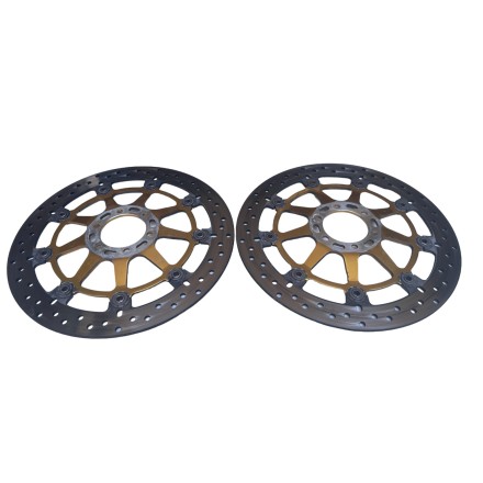 COPPIA DISCHI FRENO ANTERIORE ORIGINALE DUCATI SBK 748 S 1996