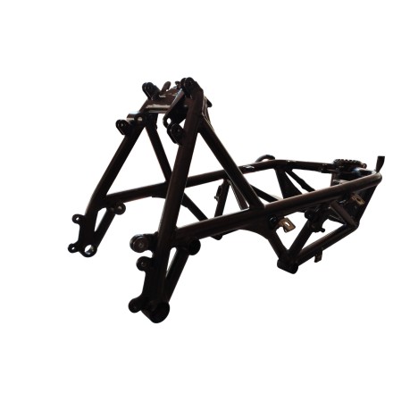 TELAIO CON TARGA E DOCUMENTAZIONE ORIGINALE DUCATI SBK 748 S 1996