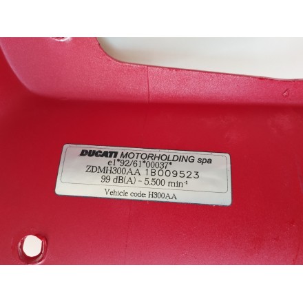 CODONE CARENA POSTERIORE BIPOSTO ORIGINALE DUCATI SBK 748 S 1996