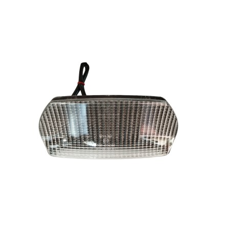 FARO FANALE STOP POSTERIORE TRASPARENTE LED PER KAWASAKI GPZ 1100 / Ninja ZX-7R