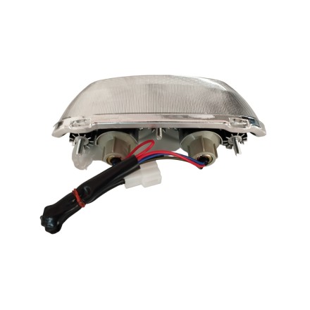 FARO FANALE LUCE STOP POSTERIORE TRASPARENTE PER KAWASAKI ZZR 600 1100 1993-2001