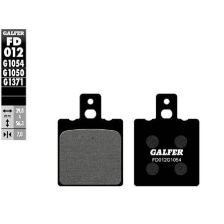 GALFER PASTIGLIE FRENO SINTERIZZATE PER SUZUKI PER KAWASAKI (VEDERE DESCRIZIONE PER APPLICAZIONI)