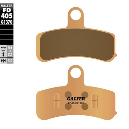GALFER PASTIGLIE FRENO SINTERIZZATE PER HARLEY DAVIDSON(VEDERE DESCRIZIONE PER APPLICAZIONI)