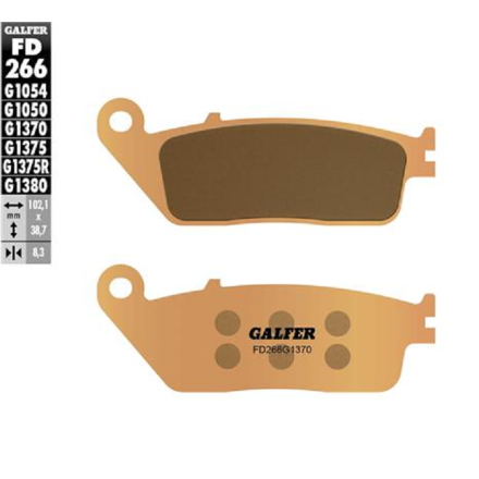 GALFER PASTIGLIE FRENO SINTERIZZATE PER BENELLI SUZUKI YAMAHA KAWASAKI TRIUMPH VOGE (VEDERE DESCRIZIONE )