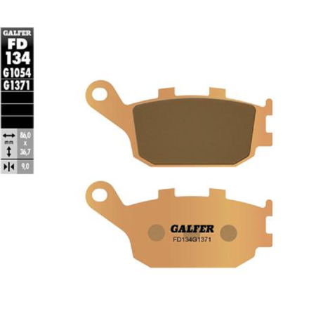 GALFER PASTIGLIE FRENO SINTERIZZATE PER HONDA/KAWASAKI/SUZUKI/YAMAHA