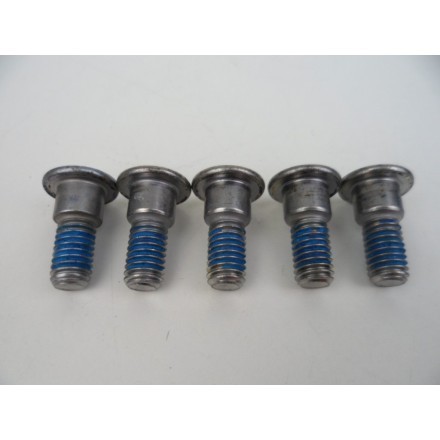SET 5 PERNI VITI FISSAGGIO DISCO FRENO ANTERIORE SUZUKI BURGMAN 400 K6 2006