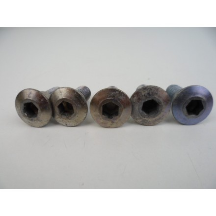 SET 5 PERNI VITI FISSAGGIO DISCO FRENO ANTERIORE SUZUKI BURGMAN 400 K6 2006