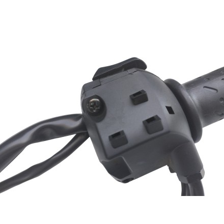 MANOPOLA CON CAVI GAS E COMMUTATORE ORIGINALE VOGE BRIVIDO 500 R 2023