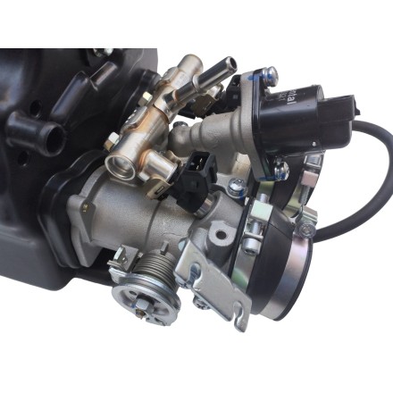 AIRBOX CON CORPO FARFALLATO MOTORE ORIGINALE VOGE BRIVIDO 500 R 2023