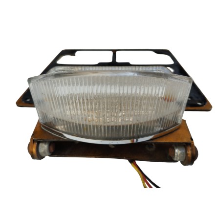 PORTATARGA CON FANALINO LUCE ORIGINALE YAMAHA XV 535 VIRAGO 1987