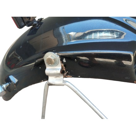 PARAFANGO POSTERIORE CON VALIGIE  ORIGINALE YAMAHA XV 535 VIRAGO 1987