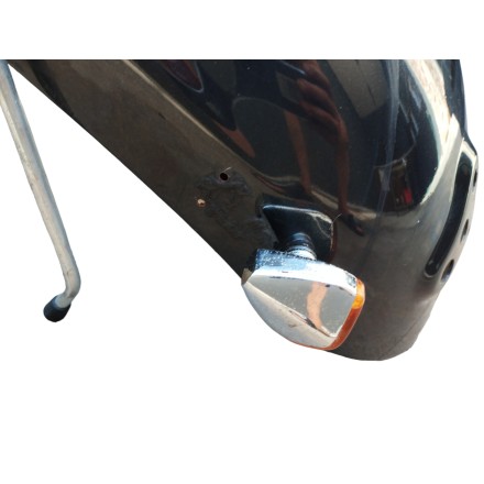 PARAFANGO POSTERIORE CON VALIGIE  ORIGINALE YAMAHA XV 535 VIRAGO 1987