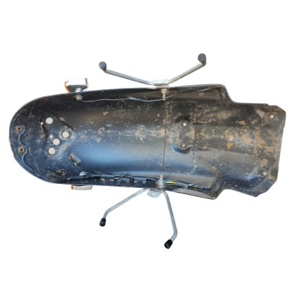 PARAFANGO POSTERIORE CON VALIGIE  ORIGINALE YAMAHA XV 535 VIRAGO 1987