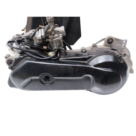BLOCCO MOTORE CON ACCESSORI E CARBURATORE ORIGINALE PEUGEOT SV 50 GEO