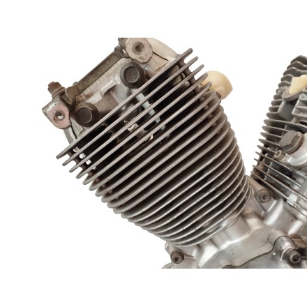 BLOCCO MOTORE COMPLETO DI ACCESSORI ORIGINALE YAMAHA XV 535 Virago 1987