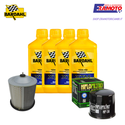 KIT TAGLIANDO BARDALH + FILTRI OLIO E ARIA PER SUZUKI GSX-R 750 1100 85-88